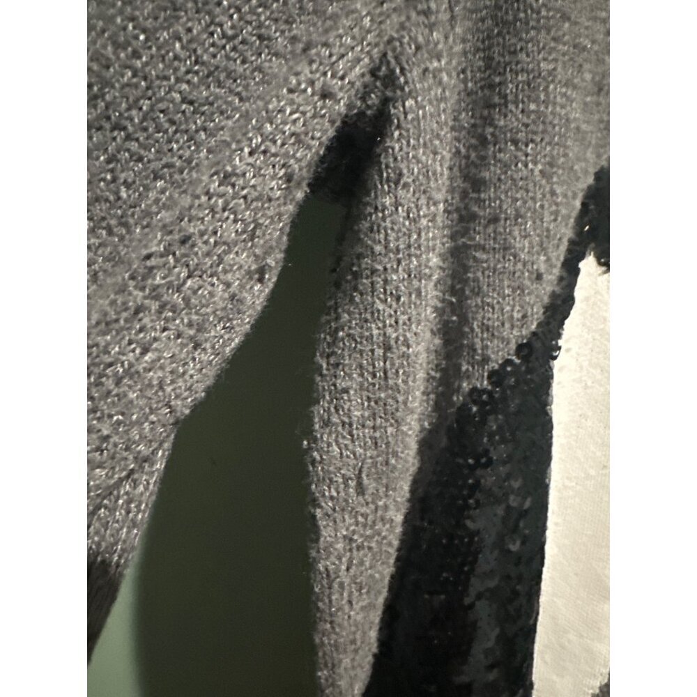 Women’s 2XL Gray Penguin Sweater Oversized Cozy Soft Knit Winter Christmas Cute - Picture 6 of 8